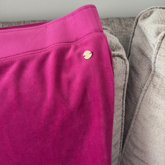 EUC Lilly Pulitzer Velour Pants Sz XL - Picture 2 of 4